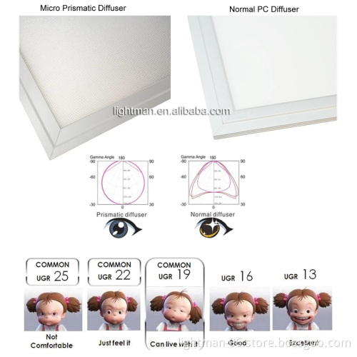 40W UGR19 LED Panels Light - 60x60 Size